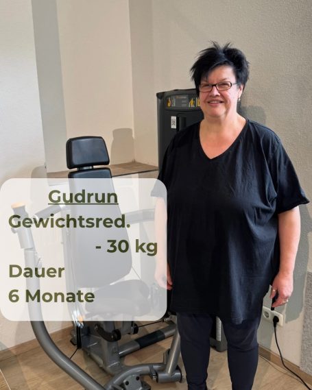 Kundenerfolg Gudrun mit Personal Trainer Alex Hawlik, individuelle Erfahrung